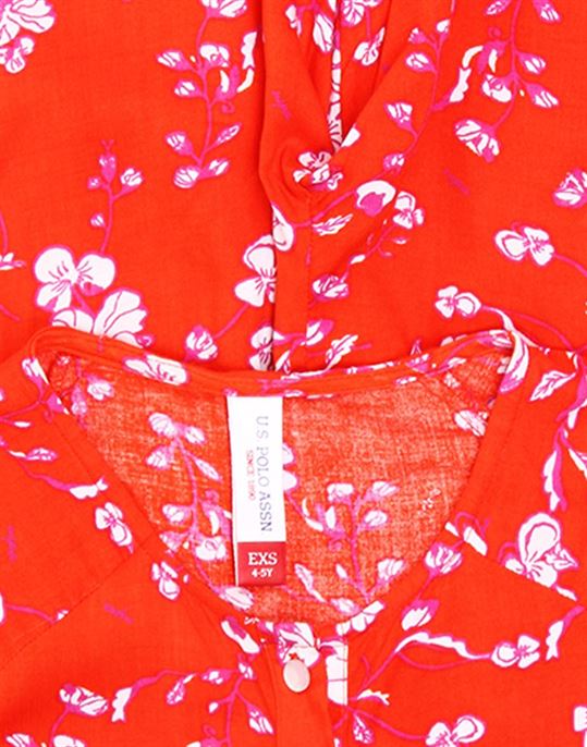 U.S. Polo Assn. Casual Printed Girls Jump Suit